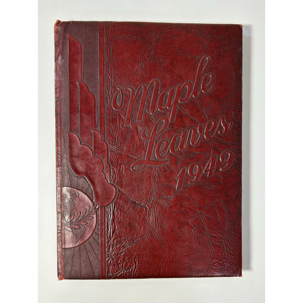 1949 Dublin High School Yearbook Annual Dublin Virginia VA - Maple Leaves